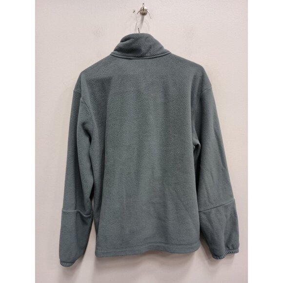 Patagonia Microdini Fleece Pullover Womens Medium Plume Gray 1/2 Zip Sweatshirt - Picture 5 of 6